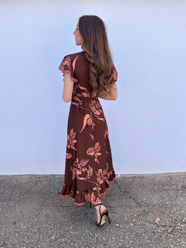 Vestido Nora Chocolate - Imagen 5