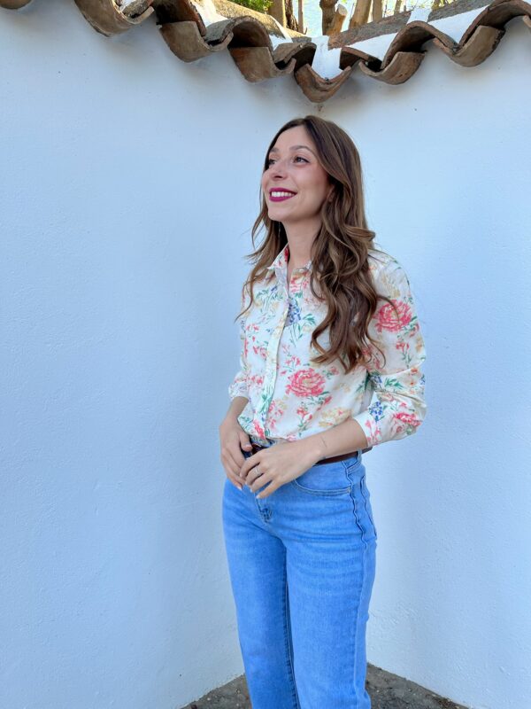 Camisa Rosas