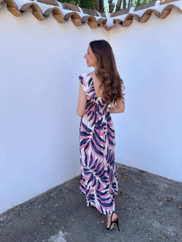Vestido Ninoska Rosa - Imagen 5