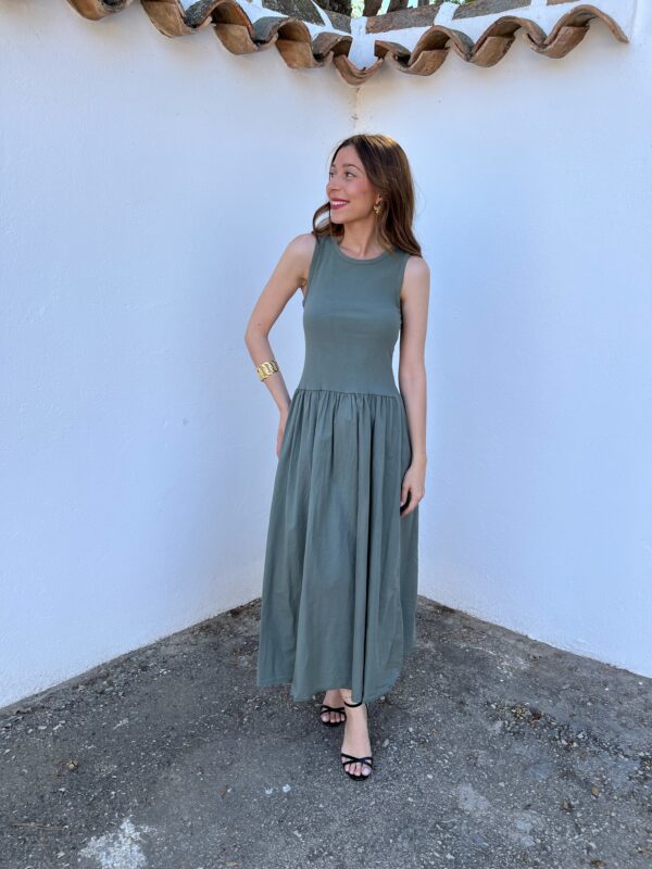Vestido Manolita Verde - Imagen 4