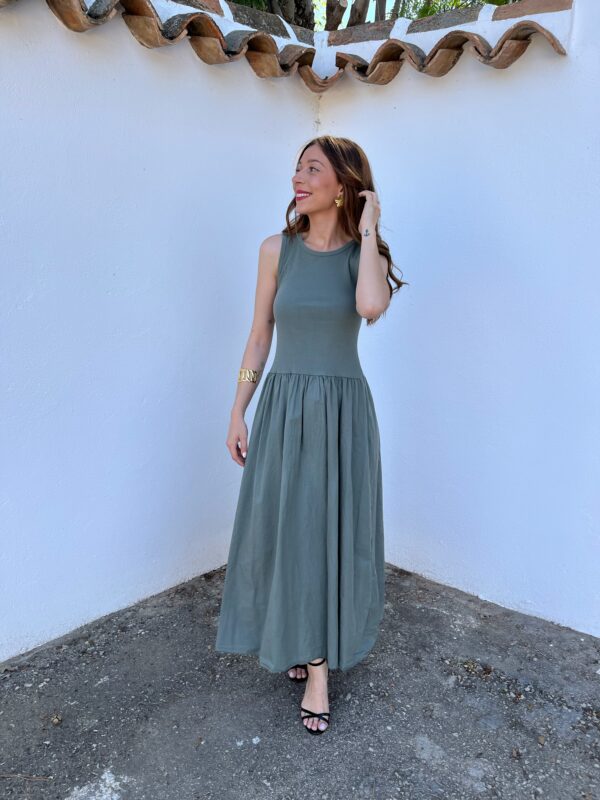 Vestido Manolita Verde - Imagen 6