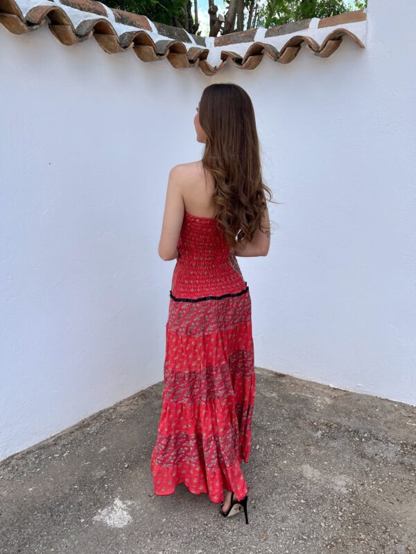 Vestido Indio Seda - Imagen 3