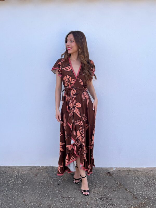 Vestido Nora Chocolate - Imagen 4