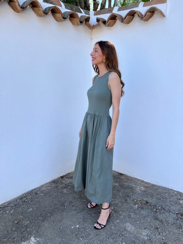 Vestido Manolita Verde - Imagen 5