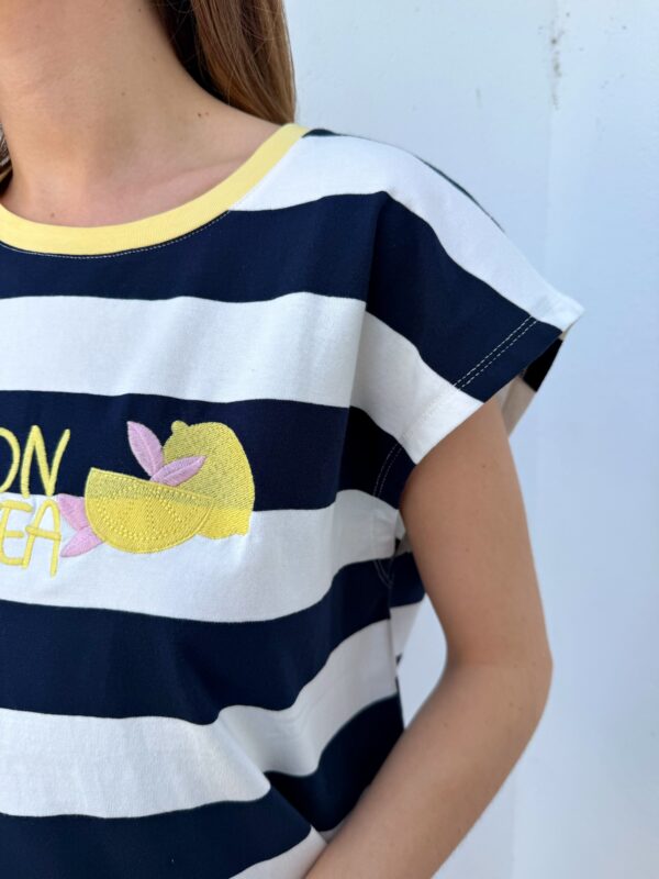 Camiseta Lemon Azul Marino - Imagen 2