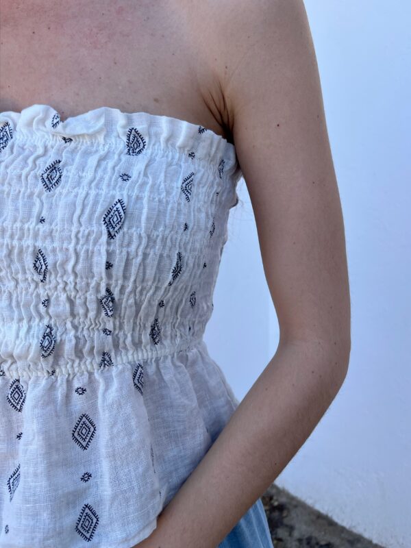 Top Grecia Azul Marino - Imagen 2