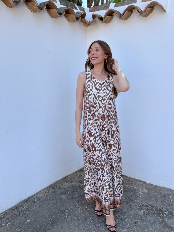 Vestido Licra Fría Choco - Imagen 5