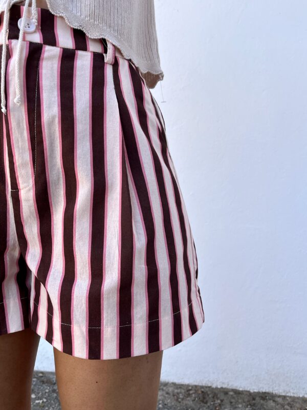 Short Lino Santorini