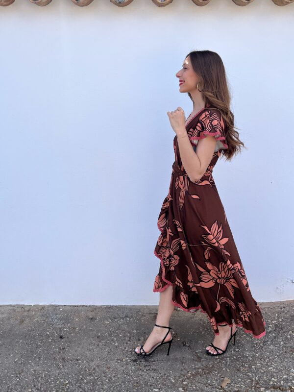 Vestido Nora Chocolate - Imagen 3