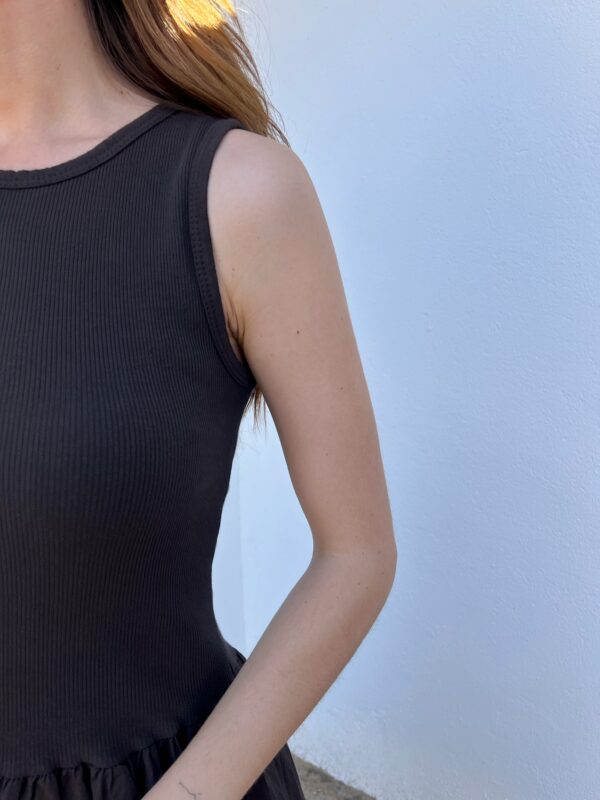 Vestido Manolita Chocolate - Imagen 2