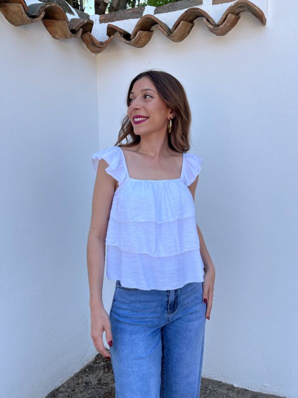 Top Camelia Blanco - Imagen 4