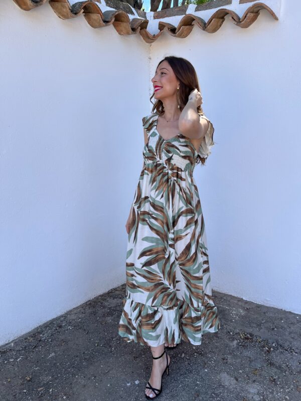 Vestido Ninoska Verde - Imagen 3