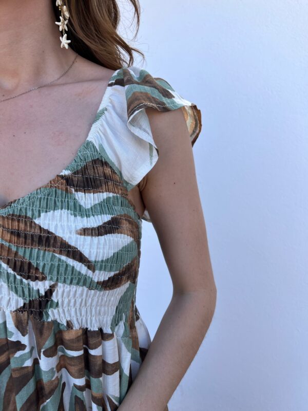 Vestido Ninoska Verde - Imagen 2