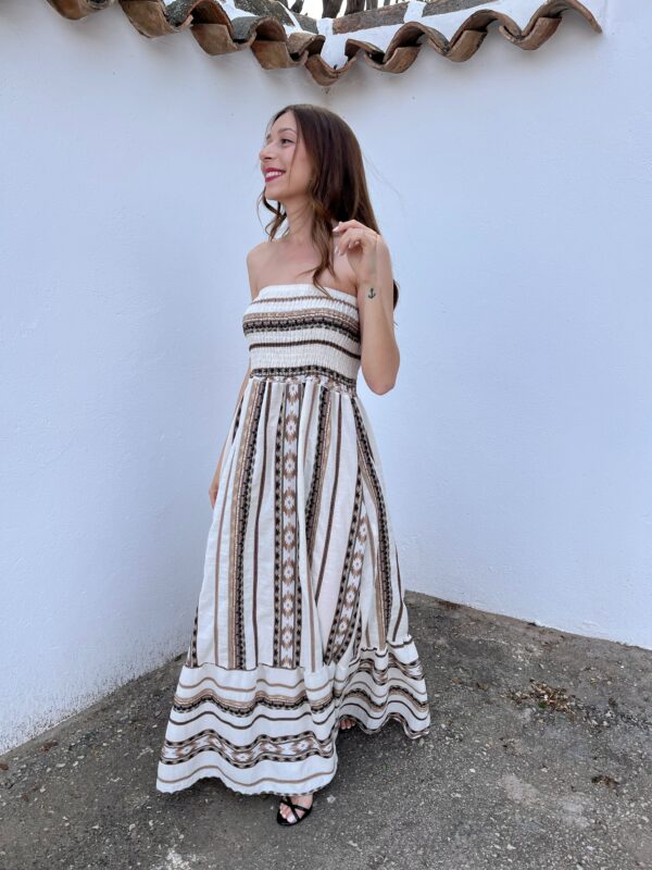 Vestido Egea Blanco - Imagen 5