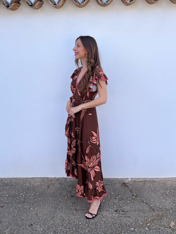 Vestido Nora Chocolate