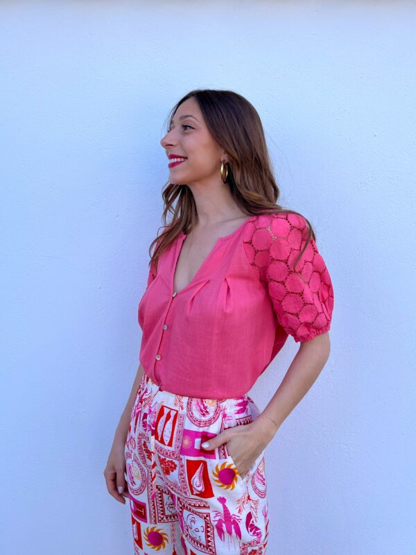 Blusa Fresa Calada