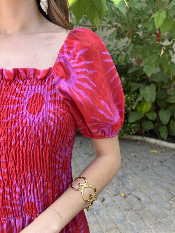 Vestido Cardie Rojo - Imagen 2