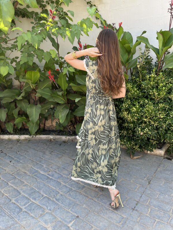 Vestido Ágata Verde - Imagen 6