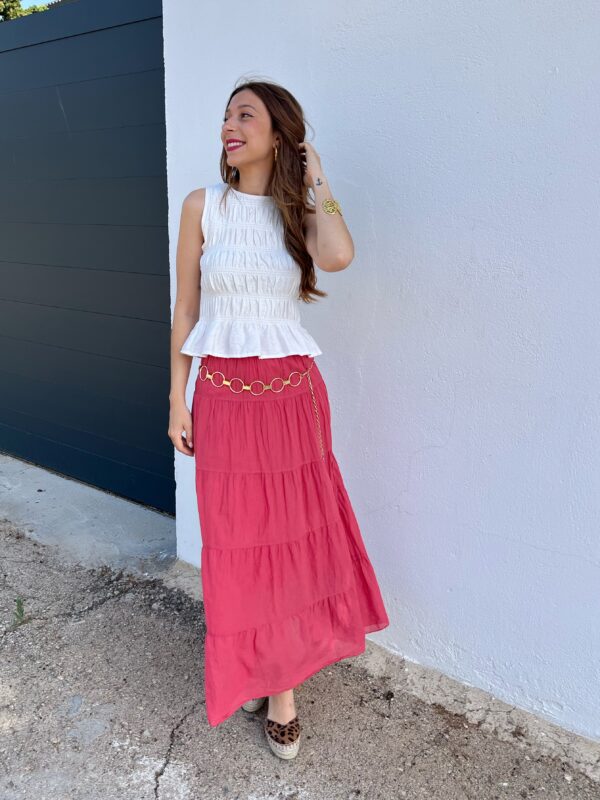 Falda Lorena Coral - Imagen 5