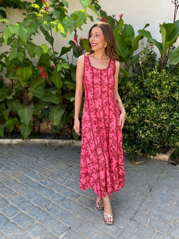 Vestido Tulum Rosa - Imagen 5
