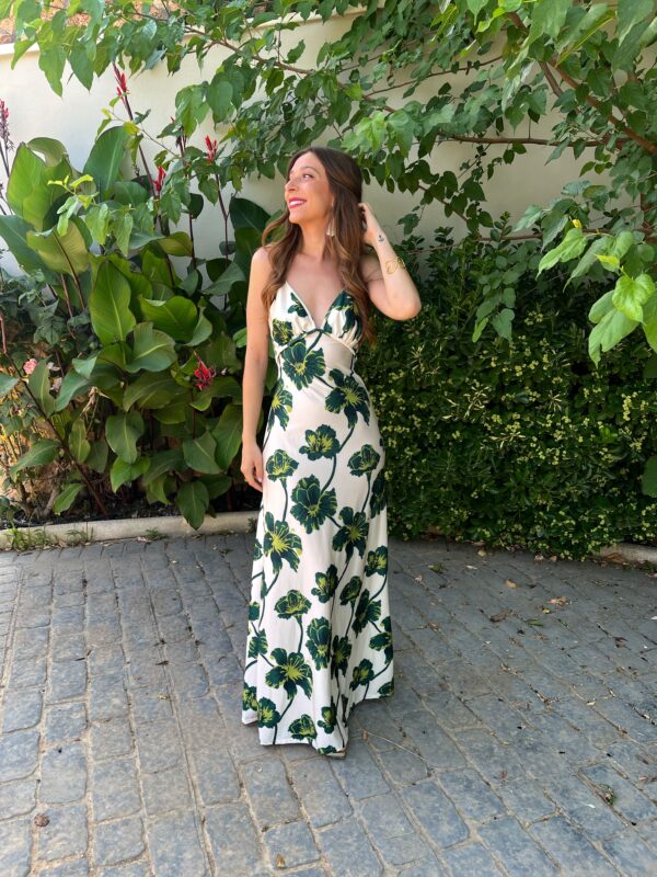 Vestido Melisa Verde - Imagen 3