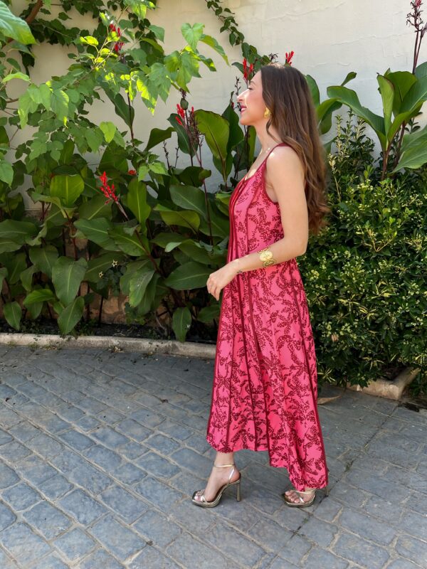 Vestido Tulum Rosa - Imagen 3