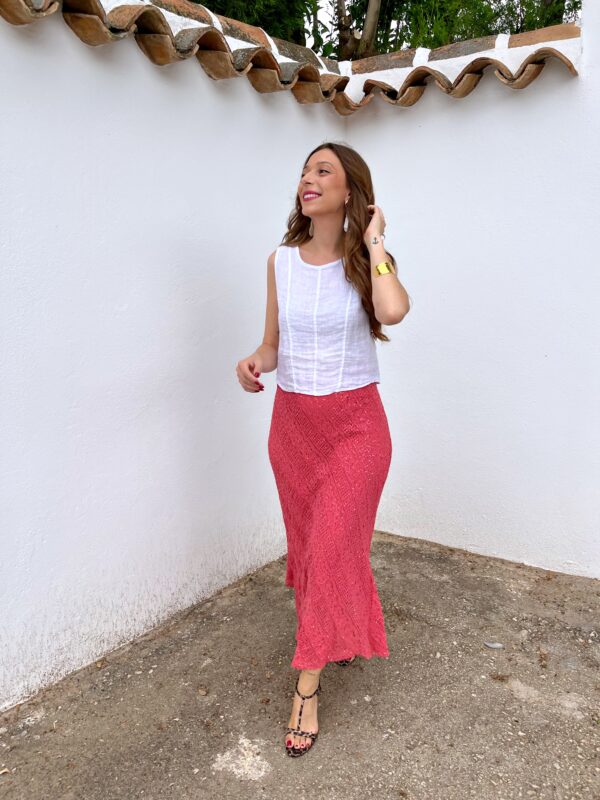 Falda Mallorca Rosa - Imagen 5