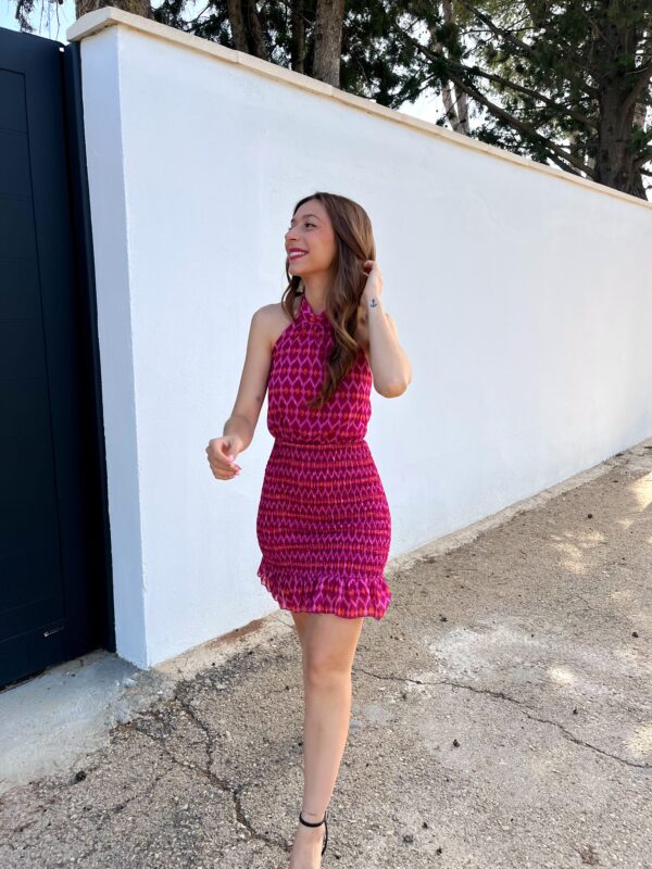 Vestido Zulma Buganvilla - Imagen 3
