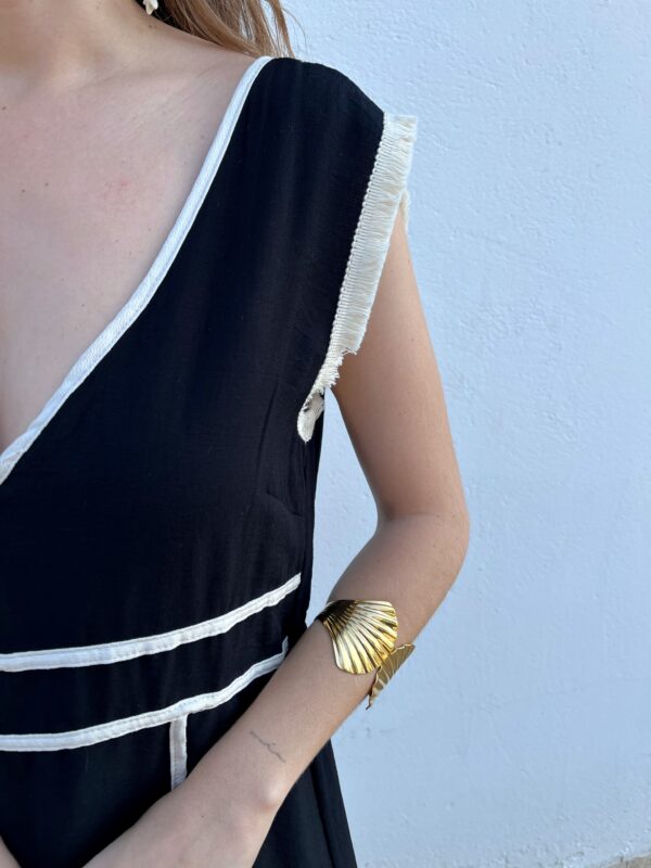 Vestido Mediterranean Negro - Imagen 2