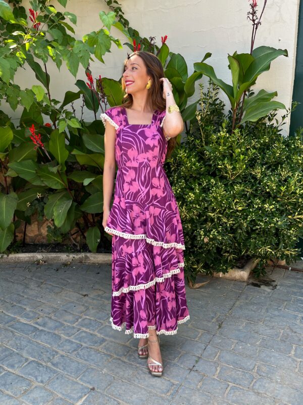 Vestido Ágata Morado - Imagen 5