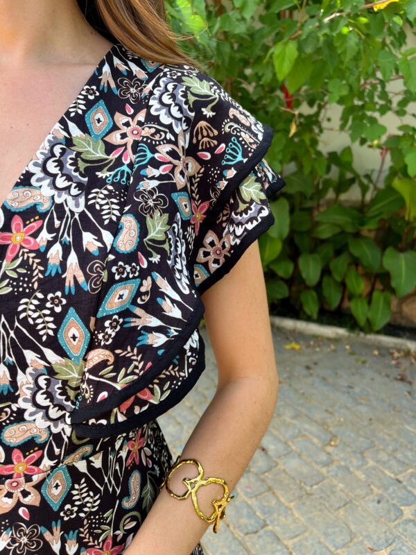 Vestido Loeve Negro - Imagen 2