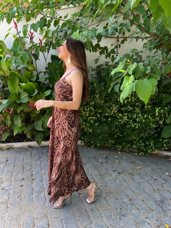 Vestido Estela Choco - Imagen 4