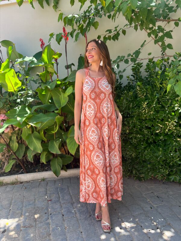 Vestido Teresa Naranja - Imagen 7
