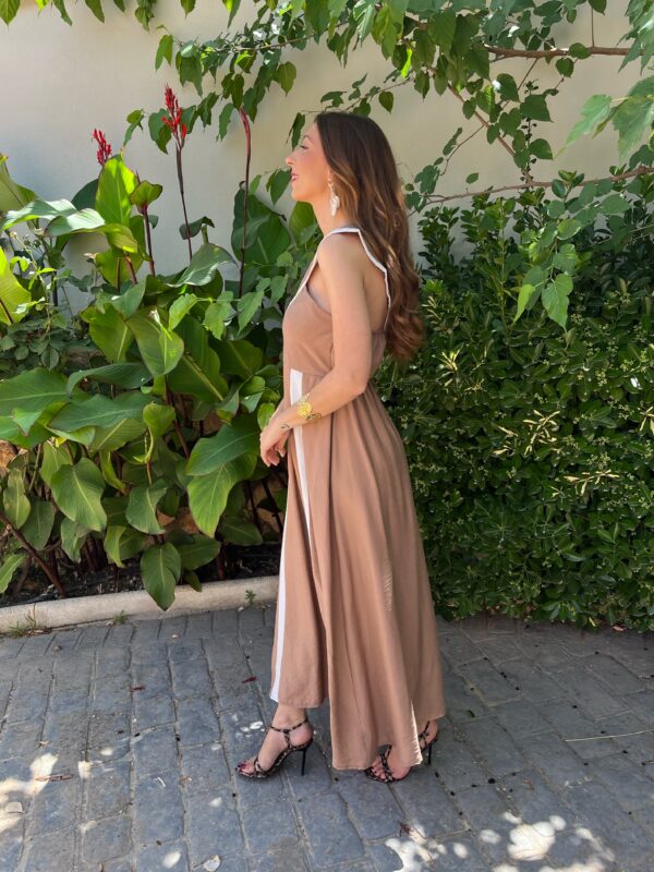 Vestido Salou Beige - Imagen 4