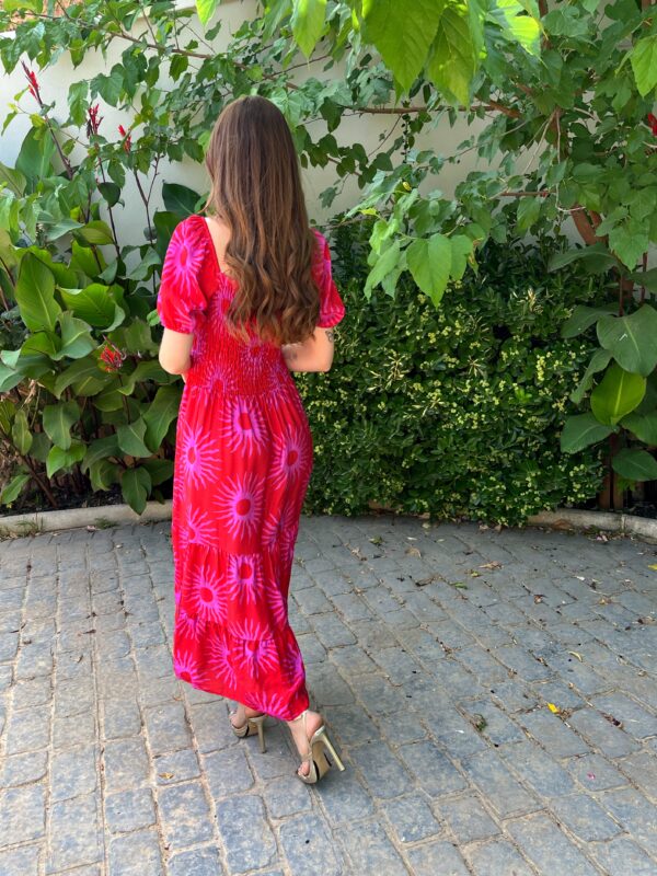Vestido Cardie Rojo - Imagen 3