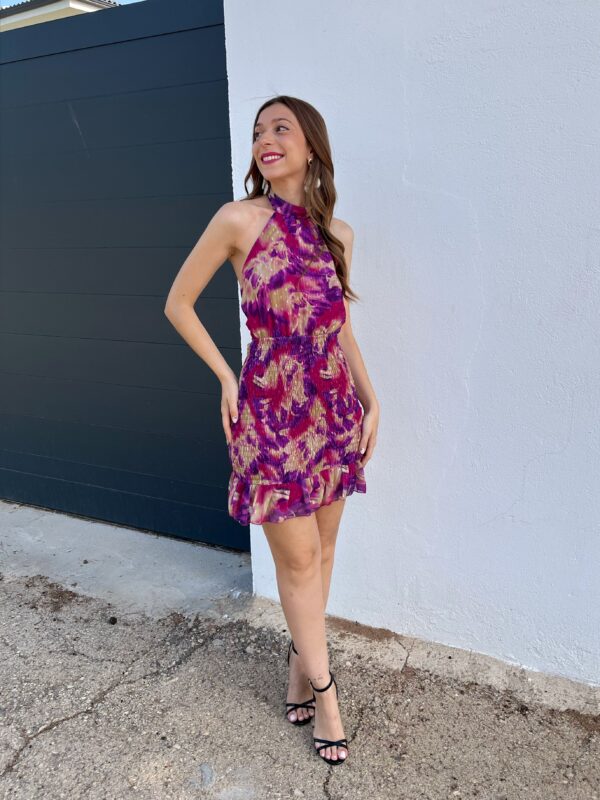 Vestido Anabel Morado