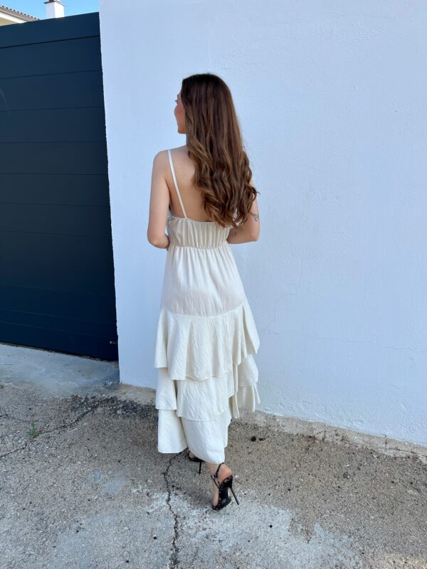 Vestido Poebe Beige - Imagen 4