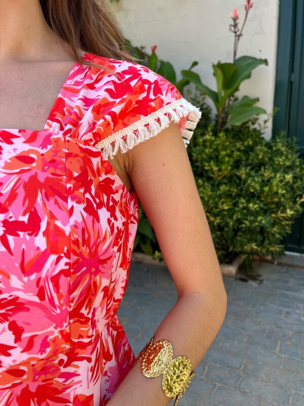 Vestido Ágata Rosa - Imagen 2