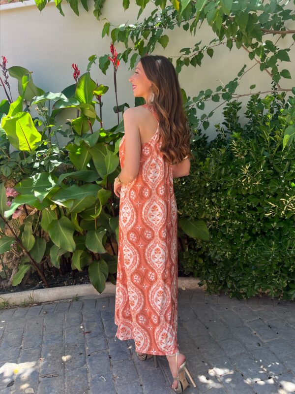 Vestido Teresa Naranja - Imagen 6