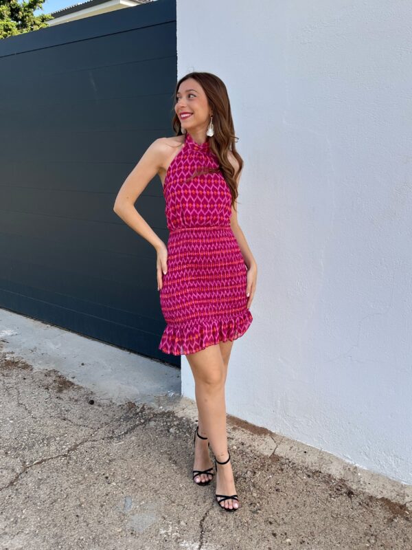Vestido Zulma Buganvilla