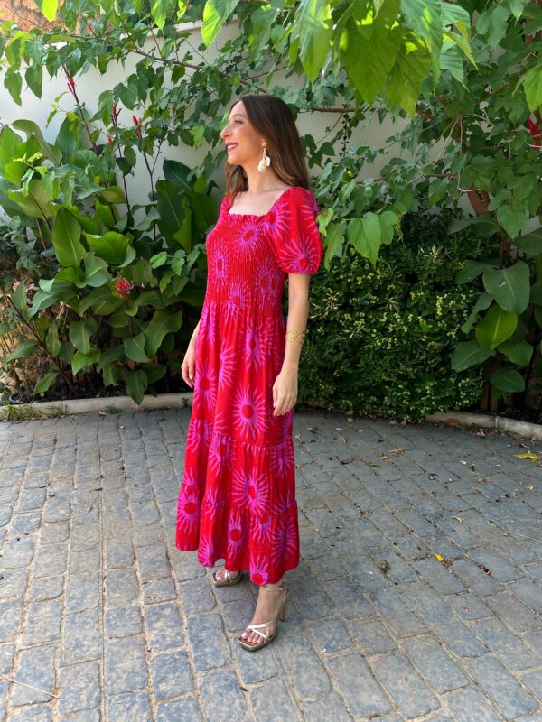 Vestido Cardie Rojo - Imagen 6