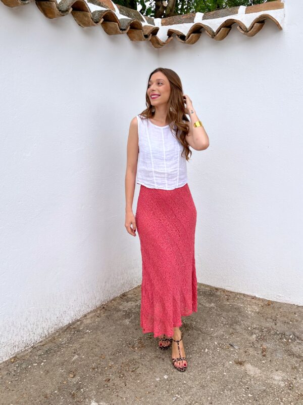 Falda Mallorca Rosa - Imagen 2