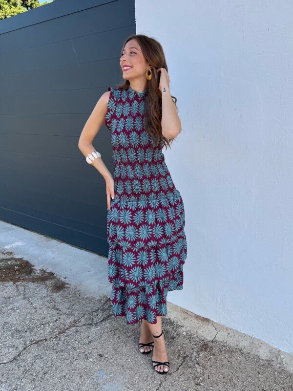 Vestido Nuba Azul - Imagen 6