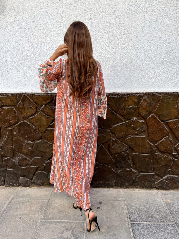 Túnica Boho Naranja - Imagen 5