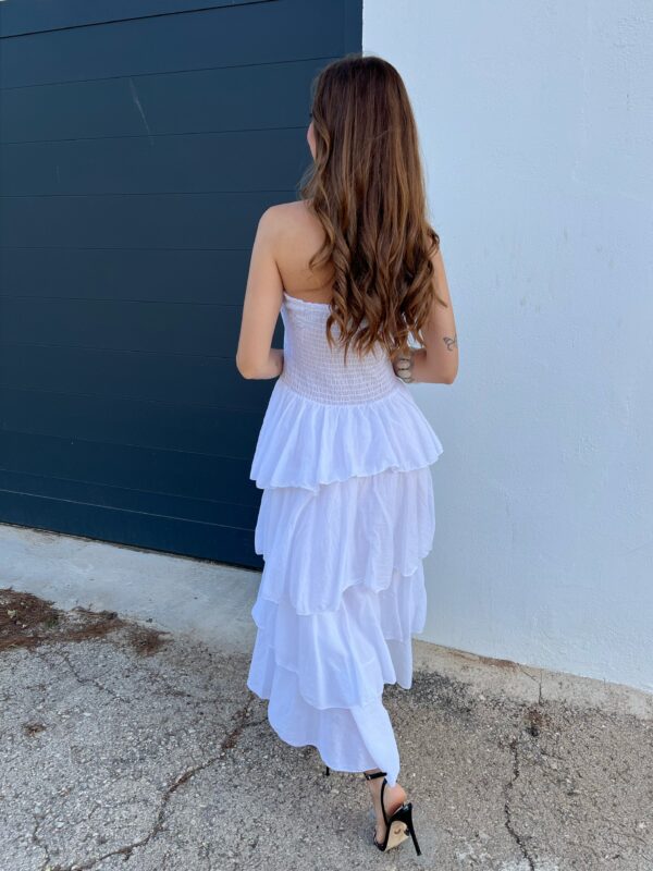 Vestido Zafiro Blanco - Imagen 3