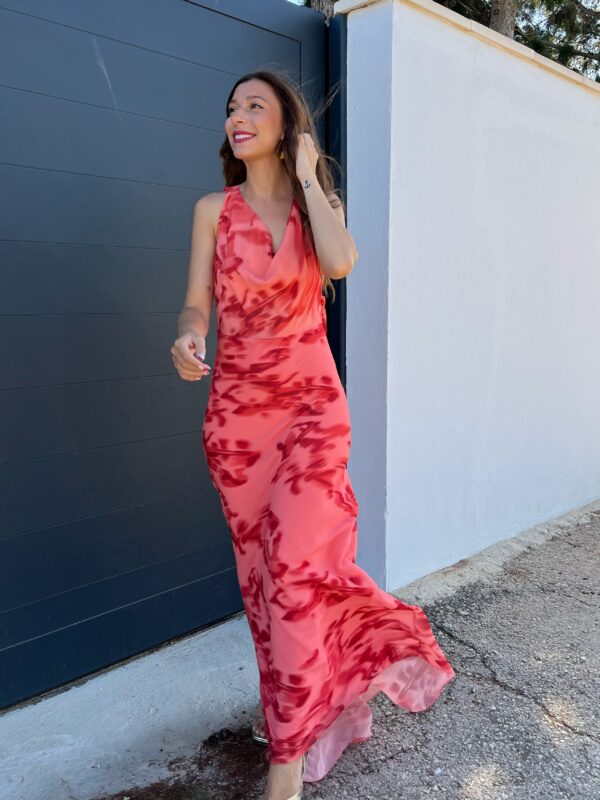Vestido Joana Coral - Imagen 6