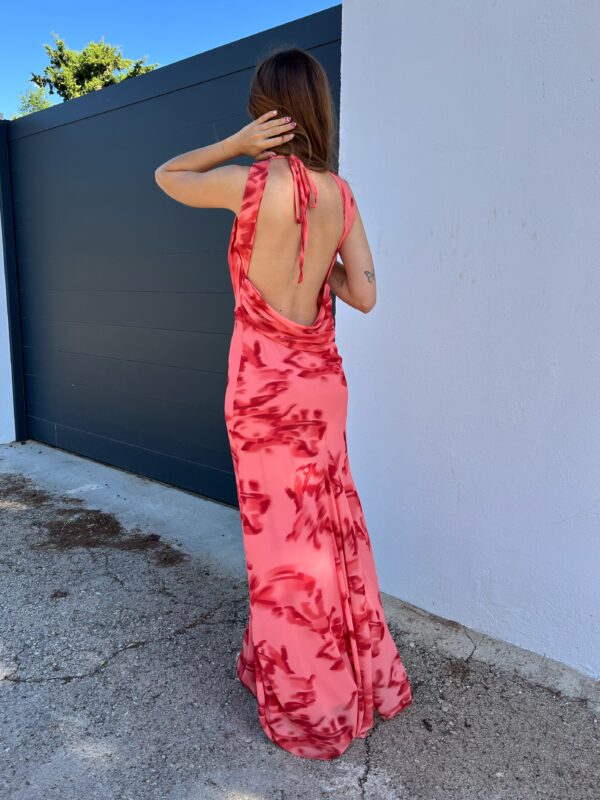 Vestido Joana Coral - Imagen 4