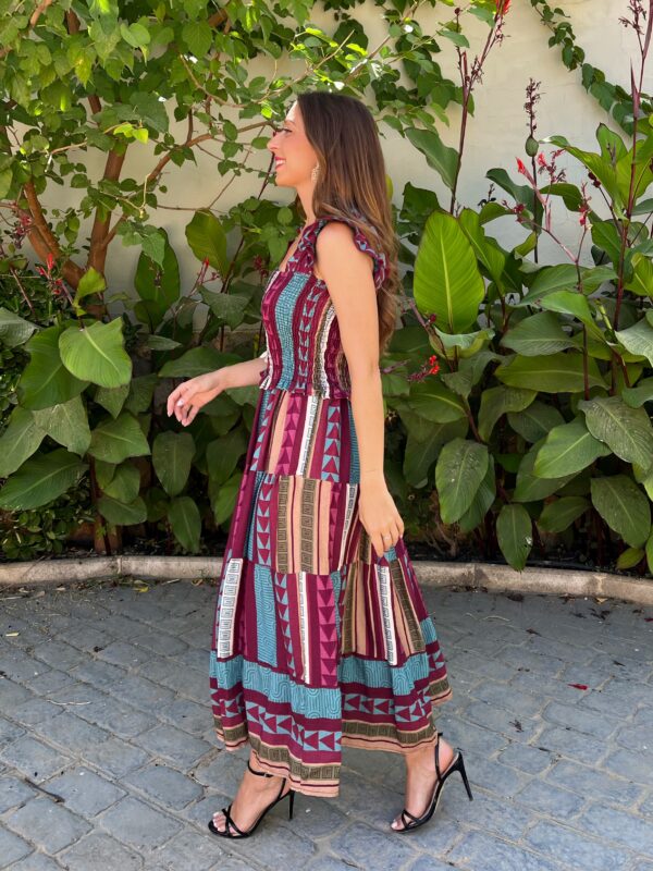 Vestido Zoco Morado - Imagen 4