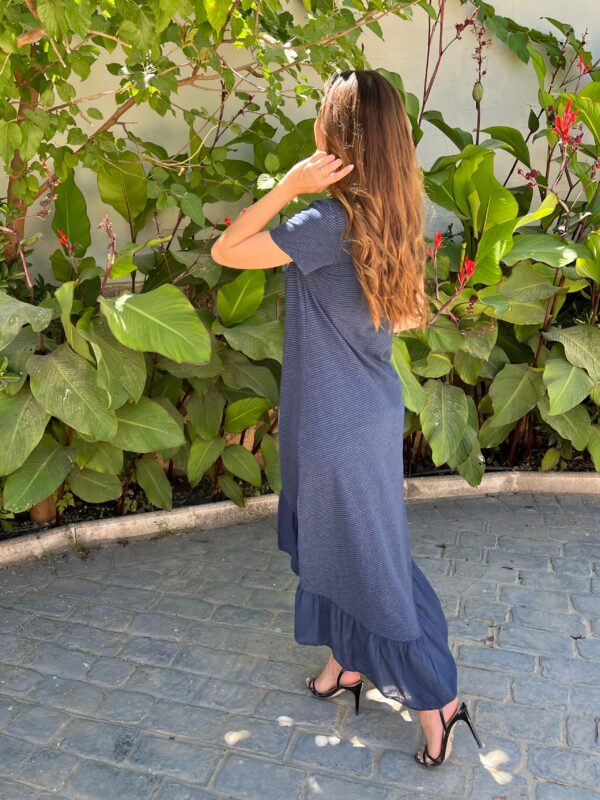 Vestido Punto Azul Marino - Imagen 4