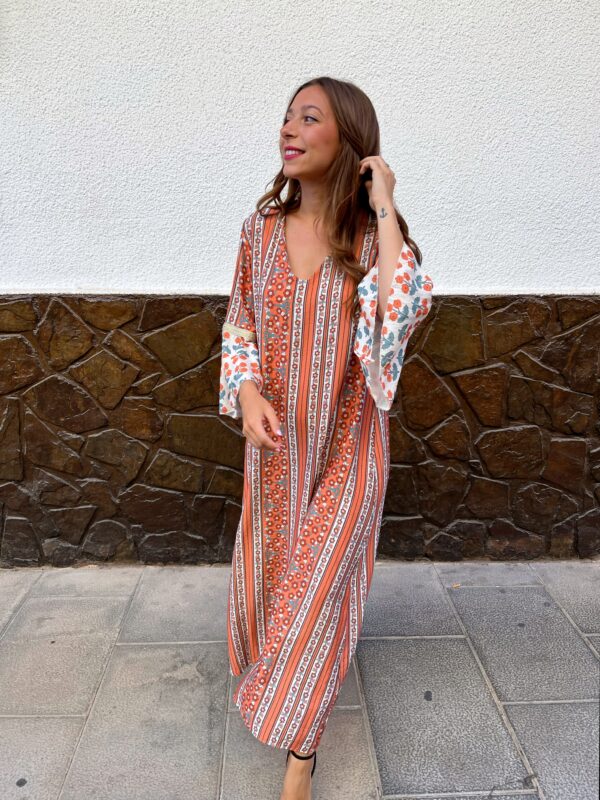 Túnica Boho Naranja - Imagen 6